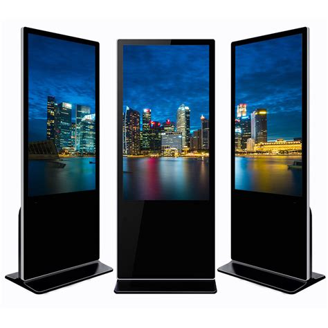 China 43"55"65" Digital Signage Interactive Touch Screen Kiosk with Motion Sensor - China ...