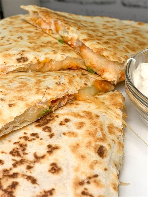 Buffalo Chicken Quesadillas - Hot Rod's Recipes