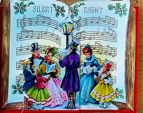 Christmas pop-up book. | Vintage christmas, Vintage christmas cards, Kitsch christmas