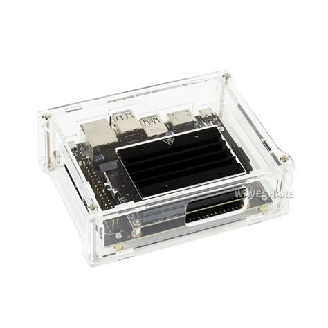 Acrylic Case (Type D), Specialized For Jetson Nano 2GB Developer Kit