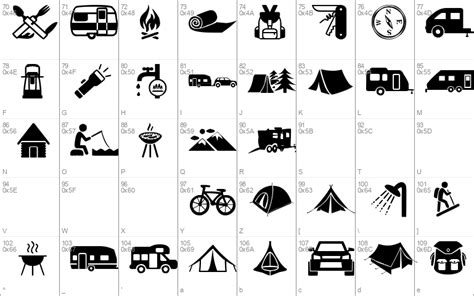 Camping Windows font - free for Personal | Commercial | Modification ...