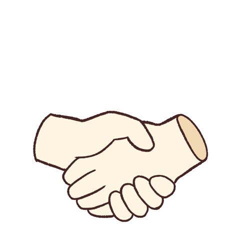 Animated Illustration of Handshake | UGOKAWA