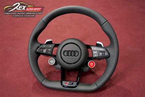 New Audi R8 Full Leather Steering Wheel Set For All Audi ...