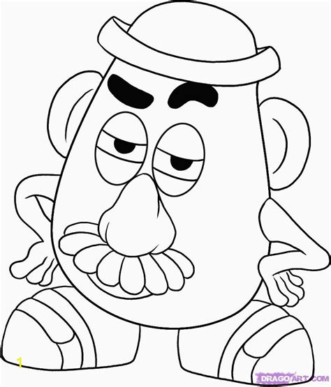 Mr Potato Head Printable Coloring Pages | divyajanani.org