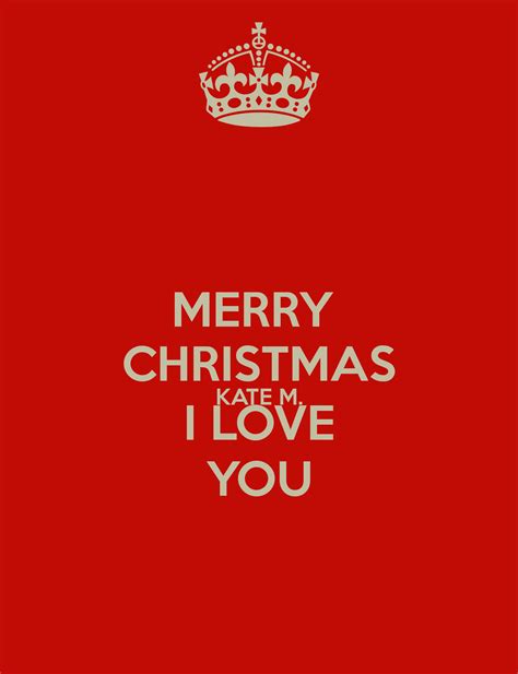 Merry Christmas I Love You Quotes. QuotesGram