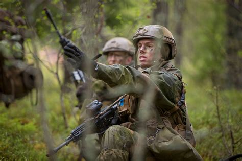 SNAFU!: Royal Danish Army Infantry on exercise....