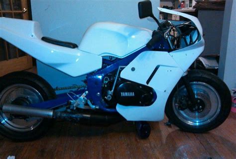 custom yamaha ysr50 with rd400 motor.