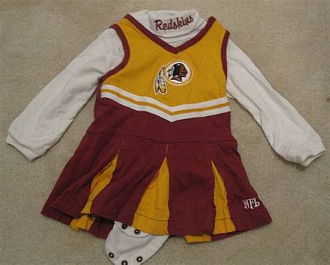 NFL Washington Redskins Infant Cheerleader Outfit 18 Months Super Cute ...