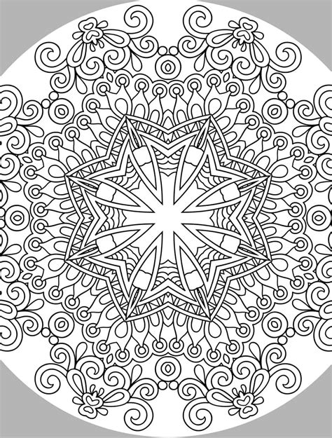 10 Free Printable Holiday Adult Coloring Pages