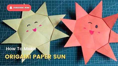 Origami Paper Sun, Origami Matahari