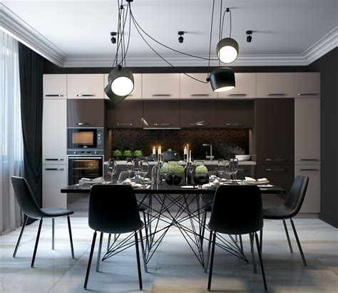 Dining Room Ideas : Modern Gothic-Style Dining Table And Chairs - NHG