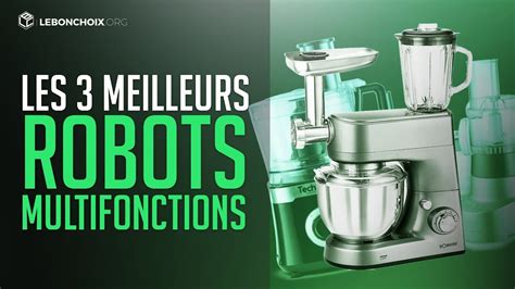 TOP 3 : MEILLEUR ROBOT MULTIFONCTION CUISINE ( COMPARATIF & TEST ) - YouTube