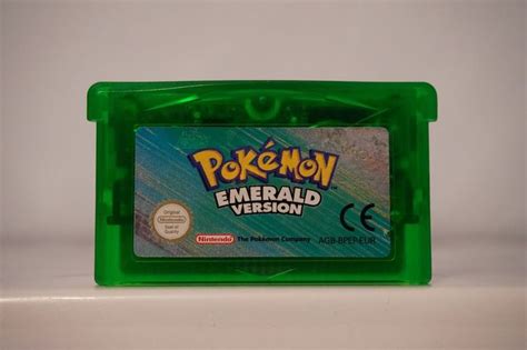 #Pokemon Emerald Version Nintendo Game Boy Advance GBA (NEW BATTERY ...