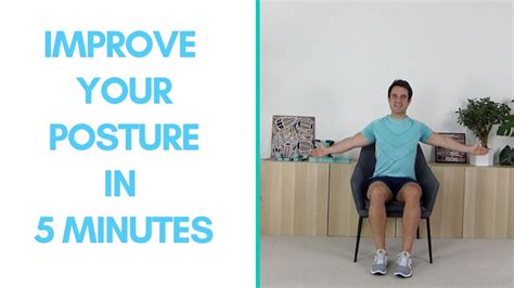 Simple Posture Exercises For Seniors (Fitter in 5 - 5-Mins) | More Life Health - YouTube