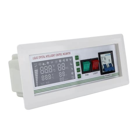 Egg Incubator Thermostat, Large Screen Precise Probe Digital ...