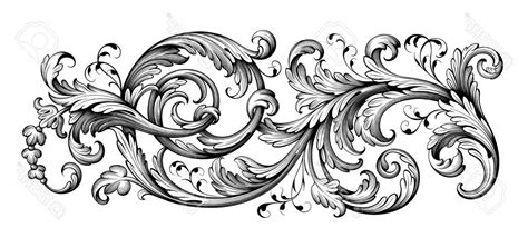 Victorian Scroll Vector at Vectorified.com | Collection of Victorian ...