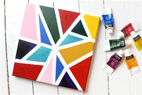 How to Make Creative Tape Painting Art | Create. Play. Travel.