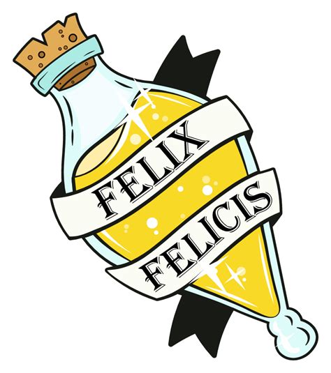 Harry Potter Felix Felicis Potion Sticker in 2020 | Harry potter stickers, Harry potter drawings ...