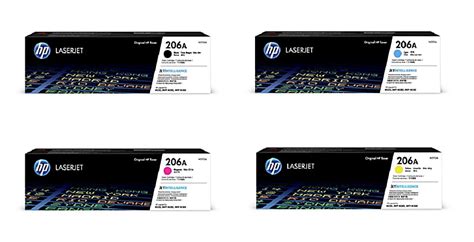 HP 206A 4 Color Toner Cartridges 4PK - Office Depot