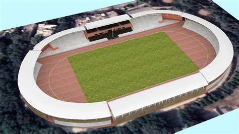 3D model Chhatrasal Stadium Delhi VR / AR / low-poly | CGTrader