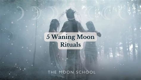 5 BEST Waning Moon Rituals for 2024 | The Moon School