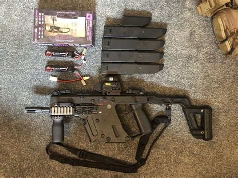 Krytac Kriss Vector with accessories - Electric Rifles - Airsoft Forums UK