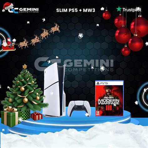 Slim PlayStation 5 Modern Warfare 3 - Gemini Competitions