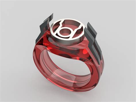 ArtStation - Red Lantern Ring