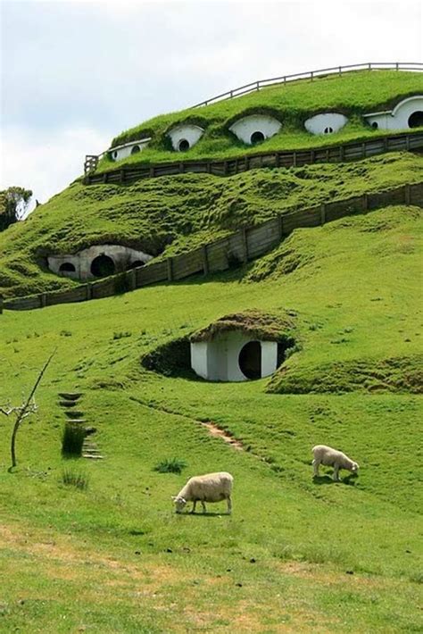 Hobbit Houses in New Zealand