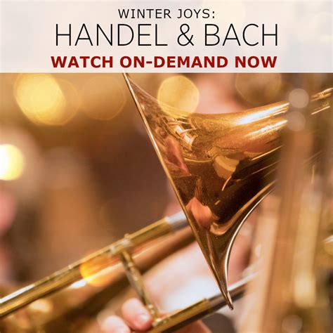 HANDEL'S OH BE JOYFUL IN THE LORD AND SELECTIONS FROM BACH'S CANTATAS ...