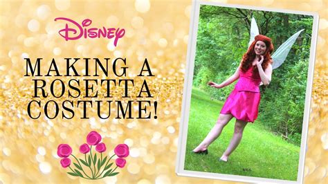 Making My Disney Fairies Rosetta Costume with Simplicity 8406 | Sew Along - YouTube