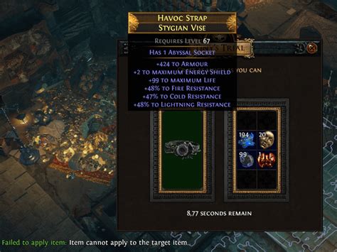 I Needed a new belt so I crafted one real quick : r/pathofexile