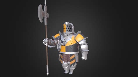 SD Lawbringer - For Honor fan art - 3D model by spark57 [2c73ef4 ...