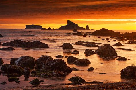 Rialto Beach Sunset Symphony Photograph by Mark Kiver - Fine Art America