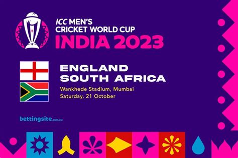 England vs South Africa ICC World Cup Betting Preview & Tips