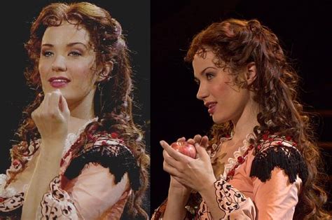 Sierra Boggess as Christine Daae in the musical "The Phantom of the ...