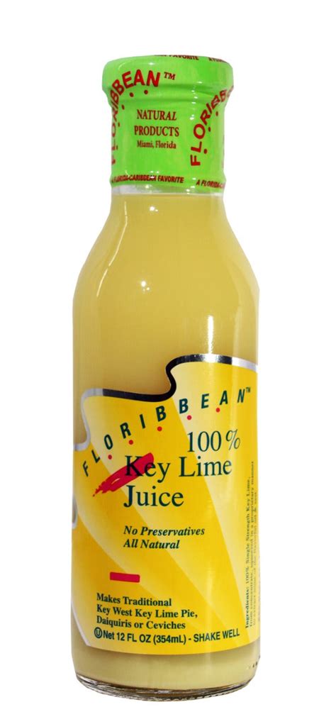 Key Lime Juice 100% – Floribbean Products