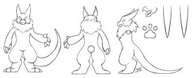 Old Wickerbeast Ref Base - Free to use!!! by WolpertingerWhite -- Fur Affinity [dot] net