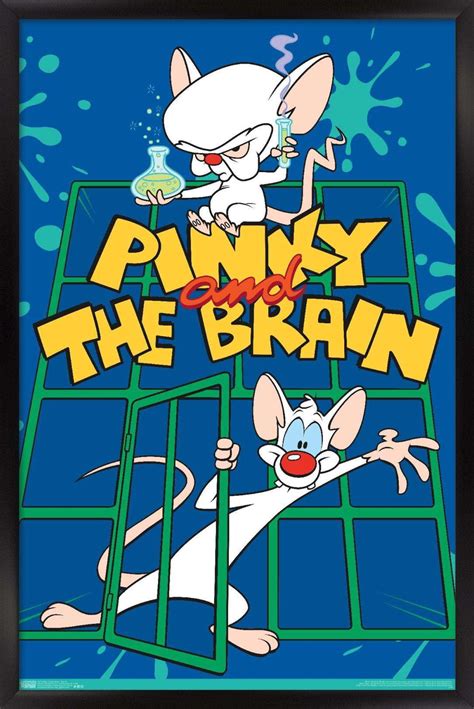 Pinky and the Brain - Key Art Poster - Walmart.com - Walmart.com