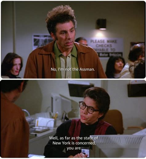 I'm not the assman! – Seinfeld Memes