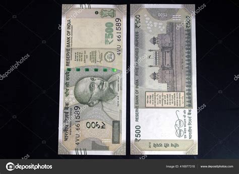 Indian Currency 500 Rupee Note Indian Coins Indian Currency Isolated Stock Photo by ...