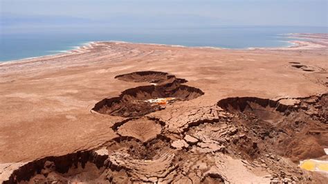 How Sinkholes Are Destroying The Dead Sea