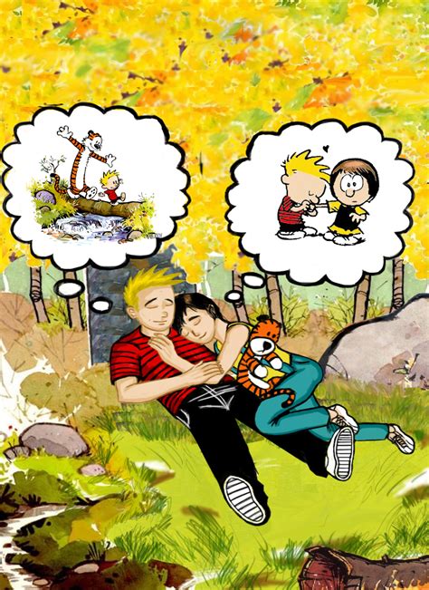 Calvin and Hobbes grown up by boomcow on DeviantArt