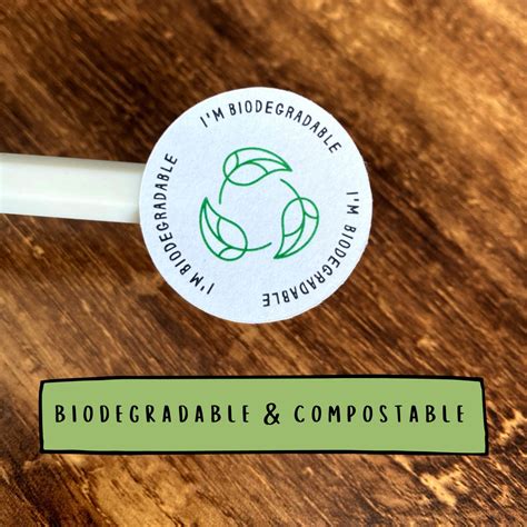 I'm Biodegradable - Eco Friendly Stickers – deedoubleyou printing