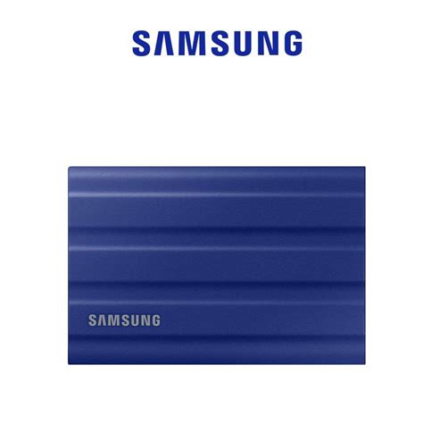 SAMSUNG SSD PORTABLE T7 SHIELD 1TB - BLUE