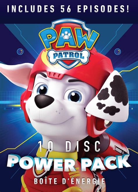 PAW Patrol 10-Disc Power Pack - 56 Episodes [DVD Box Set, Family, Children] NEW | eBay