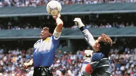 Maradona God : Hand of God goal 'wouldn't have stood' - Maradona on VAR ...