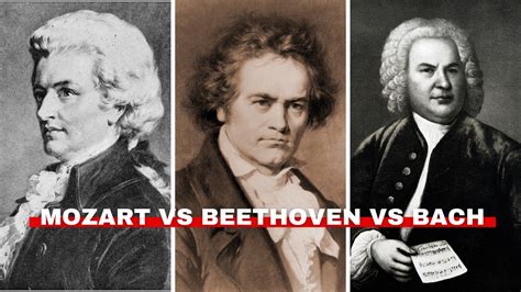 Mozart vs. Beethoven vs. Bach: How Are They Different - Orchestra Central