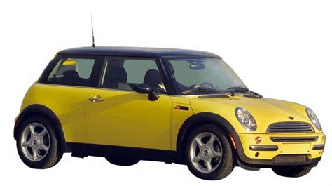 Yellow Mini Cooper PNG Image Background | PNG Arts