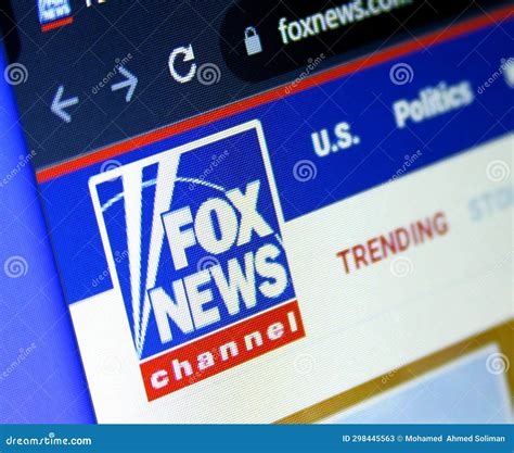 Fox News logo editorial stock photo. Image of british - 298445563